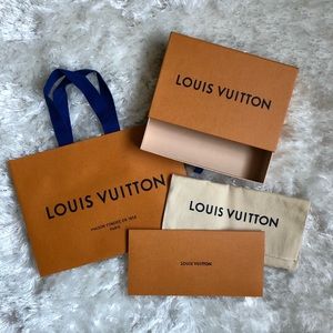 LV Box, Dust Bag, Envelope, Card, &  Shopping Bag